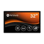 AG Neovo QX3202 32 tolli 4K UHD MVA LED Monitor 3840x2160 350cd/m&sup2; 1000:1 5ms Must