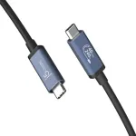 J5create USB4 40Gbps 240W USB Type-C kaabel (0,8 m, must)