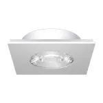 SYNERGY21 Helios LED s&uuml;vistatav laevalgusti valge ruudukujuline soe valge 5W 350lm 3000K