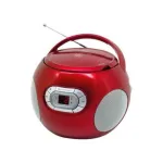 SOUNDMASTER SCD5100WE Valge CD Boombox FM-raadio, kassettm&auml;ngija, USB ja AUX-iga