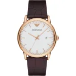 ARMANI AR2502 Meeste Kvarts Analoogkell 43mm Roostevaba Teras Sinine Siht