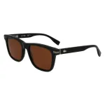 Lacoste L6045S-1 meeste p&auml;ikeseprillid, must atsetaatraam, hallid pol&uuml;karbonaat l&auml;&auml;tsed, 54/19/145 mm
