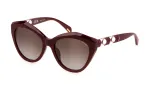 POLICE SPLL35-550G96 Naiste kassisilma p&auml;ikeseprillid Havana pruun gradient 55/14/140 mm