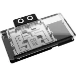 Alphacool Core RX 9070 XT Aorus Elite videokaardi veeplokk tagaplaadiga, l&auml;bipaistev/kroom (14780)