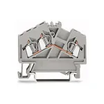 WAGO 280-641 3-juhiga l&auml;biv klemmliist, 2,5 mm, hall
