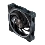 Akasa SOHO AR AK-FN108 120 mm korpuse ventilaator, ARGB, must