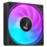 Jonsbo SL-120C RGB korpuse ventilaator, 3-kontaktne, 120 mm, must