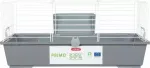 N&auml;riliste puur ZOLUX Primo 80 cm &mdash; valge/hall, 80 cm pikkus, 810&times;360&times;540 mm, metall/plastik