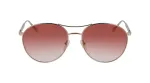 Longchamp LO133S-59770 naiste liblikap&auml;ikeseprillid, Havana raam, pruuni gradiendi klaasid, 59 mm