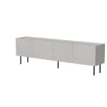TV-kapp Cama LUCCA 4D 200x40x59 cm, cashmere viimistlusega, hall puitlaastplaadist pealispind