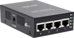 InLine 32304H 4-pordiline PoE+ 10Gigabit injektorhub, metall, ventilaatorita, 120W eelarve