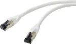Renkforce RF-7106496 CAT 8.1 S/FTP patchkaabel RJ45, 5 m, valge
