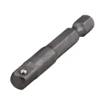 Wolfcraft 1579000 Padruni adapter, 1/4 inch kuuskantvarrega 1/4 inch nelikantajamile, kroomvanaadiumterasest