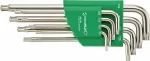 Stahlwille 10771/8 kuulotsaga Torx L-kujuliste v&otilde;tmete komplekt, 8 osa (T9-T40) 96432700