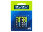 BLOW Super Alkaline leelispatareid AAA LR3, 4 tk (blisterpakend)