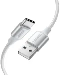 Ugreen US288 USB-USB-C kaabel, 3 m, valge
