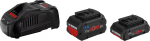 Bosch 1600A0214A Werkzeug-Akku 18 V 8.0 Ah aku ja laadija komplekt