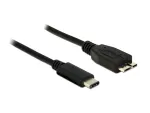 USB-kaabel DeLOCK 1 m USB 3.1 USB 3.2 Gen 2 USB C Micro-USB B Must
