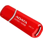 USB-m&auml;lupulk ADATA DashDrive UV150 64 GB, USB Type-A 3.2 Gen 1, punane, korgi disain