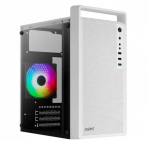 PC korpus AEROCOOL PGS CS-109-G-WT-v1 Mini Torn valge SPCC &mdash; microATX, kuni 26 cm GPU, FRGB, v&otilde;rkfront