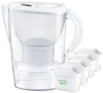 Brita Marella XL jug + 4 Maxtra cartridges (Valge)