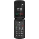 Gigaset GL595 seeniortelefon 7,11 cm (2,8 tolli) SOS-nupp, pritsmete- ja tolmukindel, 32 MB RAM, microSD pesa, must