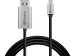 Sandberg USB-C&ndash;DisplayPorti kaabel 2M USB USB-C DisplayPort 2m