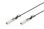 DIGITUS SFP+ 10G DAC-kaabel 3m AWG 30 Cisco, Ubiquiti, Allied Telesis, Allnet, D-Link, Edimax, Intellinet, KTI Networks