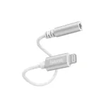 Hama 00187210 Lightning&ndash;3,5 mm helivahe, valge
