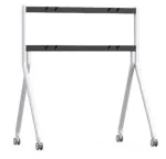Huawei IdeaHub Rolling Stand II rullalus IdeaHub S2 65/75/86 tolli (165,1/190,5/218,44 cm) jaoks, valge