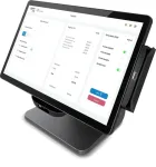 Elo E-Series 3, 8 GB RAM, 128 GB SSD, WiFi, 39,6 cm (15,6 tolli), Full HD, USB, USB-C, RS232, BT, Ethernet, Intel Celeron, must kassas&uuml;steem