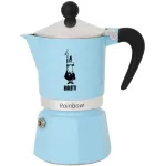 Bialetti Rainbow 0,06 L Alumiiniumist Termoplastist Sinine Kohvimasin