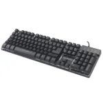 USB-klaviatuur Manhattan Gaming Metal Base Edition