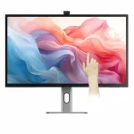 ALOGIC Clarity Max Touch 32C4KPDWT puuteekraaniga monitor, 32 tolli, 3840x2160 4K UHD, 65 W Power Delivery, 8MP veebikaamera, USB-jaotur, must/h&otilde;bedane