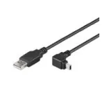 Wentronic 93971 USB-kaabel, must