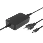 ACT USB-C s&uuml;learvuti laadija Power Delivery profiilidega 65 W, s&uuml;learvuti, siseruumides, 100&ndash;240 V, 50/60 Hz, 65 W, 5&ndash;20 V