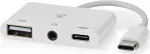 Nedis CCGB64790WT01 s&uuml;learvuti dokkimisjaam ja pordireplikaator Juhtmega USB 2.0 USB-C Valge (CCGB64790WT01)