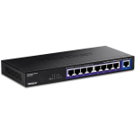 TRENDnet TEG-S591 haldamata 8-pordiline 2,5G Ethernet l&uuml;liti, 100/1000/2500, 60 Gbit/s, MAC tabel 4000, seinakinnitusega