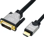 ROLINE 11.04.5876 Videokaabel-adapter 1,5 m HDMI Type A (Standard) DVI-D Must - H&otilde;bedane (11.04.5876)