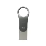 Silicon Power Mobile C80 USB-m&auml;lupulk 16 GB USB Type-A / USB USB-C, USB 3.2 Gen 1, titaan, tsinkkest