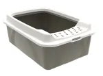 Kassiliivakast rotho Bonnie Eco Cappuccino 30 L kaetud plastikust alus kaanega, 572&times;393&times;209 mm