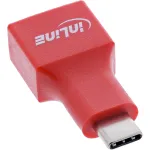 InLine 31651 USB andmeblokeerija, USB-C pistik &ndash; USB-A pesa, 5 V 1,5 A