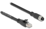 V&otilde;rgukaabel DeLOCK 80594 M12 -> RJ-45 Cat5e 5m Must