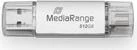 USB-m&auml;lupulk MediaRange 512 GB USB 3.2 Gen 1 USB-A USB-C MR940-1