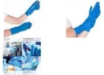 Franz Mensch unisex Chemical Protective Glove High Risk Blue size 9 50 tk (25034)