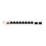Mittehallatav Etherneti kommutaator ASUS QG-U1080 &mdash; 8 &times; 2,5G RJ-45 porti, MAC 16K, valge, 12V