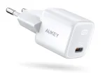AUKEY PA-B1 universaalne valge sisekasutuseks m&otilde;eldud vahelduvvoolulaadija