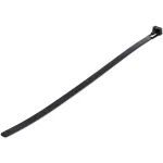 StarTech.com 10 tolli (25 cm) korduvkasutatavad kaablisidemed &ndash; 1/4 tolli (7 mm) laiad, 2-1/2 tolli (65 mm) kimbu l&auml;bim&otilde;&otilde;t, 50 naela (22 kg) t&otilde;mbetugevus, vabastatavad nailonsidemed, sise-/v&auml;listingimustesse, 94V-2/UL loetletud, 100 pakk &ndash; must