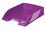 Leitz kirjaalus WOW, plastik, lilla, A4, &uuml;mbrik, kiri, m&auml;rge, paber, 242 x 330 x 60 mm, 255 x 357 x 70 mm