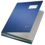 Leitz Signature allkirjakaust, 20 vahelehega, A4, sinine, pol&uuml;prop&uuml;leen (PP), A4, 240 mm, 340 mm, 28 mm